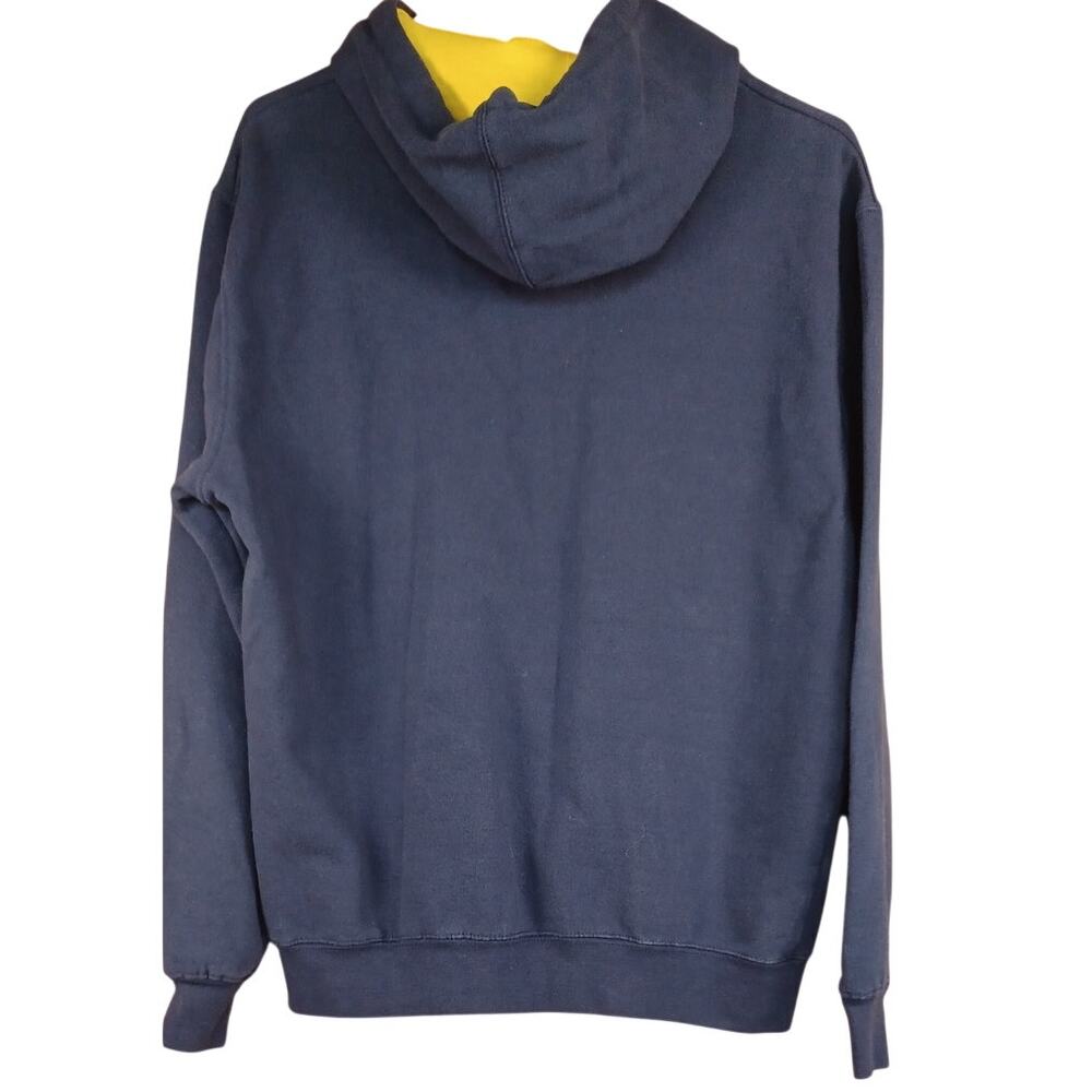 Stadium Athletics Michigan Wolverines Navy "Go Blue" Hoodie Men's Medium - Picture 3 of 7